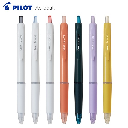 [펜] PILOT 아크로볼 단색 볼펜 0.5mm 신상